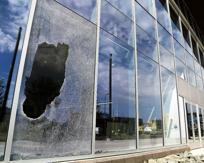 Vitrine de magasin élégante sur une avenue commerçante bruxelloise